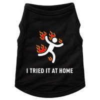 I Tried It At Home Funny Geek Nerd It Admin Science Doggie Tank