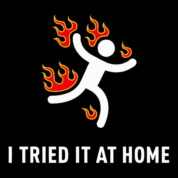 I Tried It At Home Funny Geek Nerd It Admin Science Performance Shirt