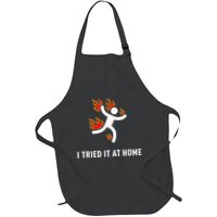 I Tried It At Home Funny Geek Nerd It Admin Science Apron