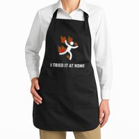 I Tried It At Home Funny Geek Nerd It Admin Science Apron