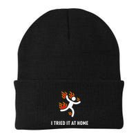 I Tried It At Home Funny Geek Nerd It Admin Science Beanie