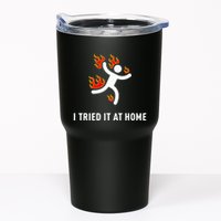 I Tried It At Home Funny Geek Nerd It Admin Science Tumbler
