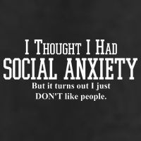 I Thought I Had Social Anxiety But It Turns Out I Just Don't Like People Trucker Hat