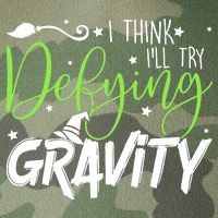 I Think I’Ll Try Defying Gravity Defying Musical Legacy Tie Dye Trucker Hat
