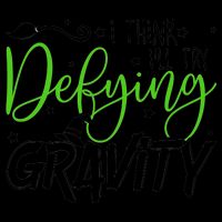 I Think I’Ll Try Defying Gravity Defying Musical 16oz Travel Tumbler