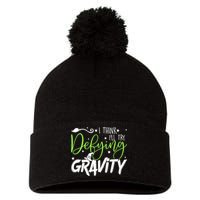 I Think I’Ll Try Defying Gravity Defying Musical Pom Pom 12in Knit Beanie