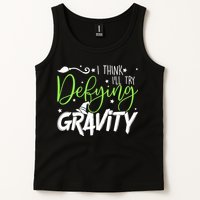 I Think I’Ll Try Defying Gravity Defying Musical Tank Top