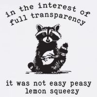 In The Insterest Of Full Transparency It Was Not Easy Peasy Lemon Squeezy T-Shirt