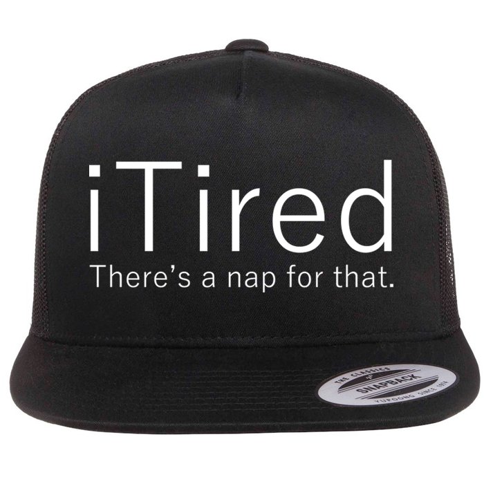 iTired Nap For That Flatbill Hat