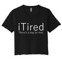 iTired Nap For That Crop Top