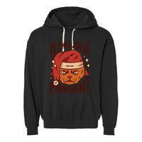 Is This Jolly Enough Anti Christmas Garment-Dyed Fleece Hoodie