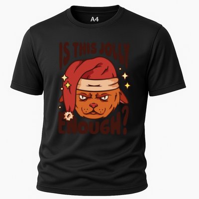 Is This Jolly Enough Anti Christmas Performance Shirt