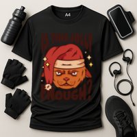 Is This Jolly Enough Anti Christmas Performance Shirt