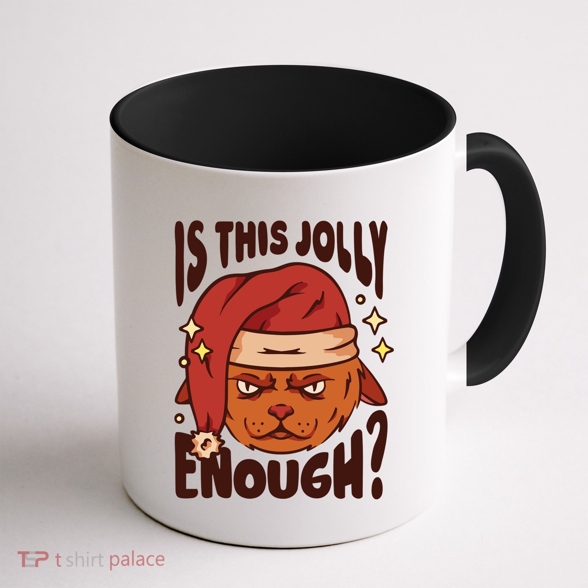 Is This Jolly Enough Anti Christmas Mug