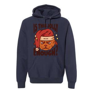 Is This Jolly Enough Anti Christmas Premium Hoodie