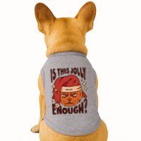 Is This Jolly Enough Anti Christmas Doggie Tank