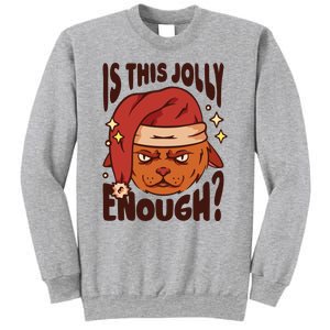 Is This Jolly Enough Anti Christmas Sweatshirt