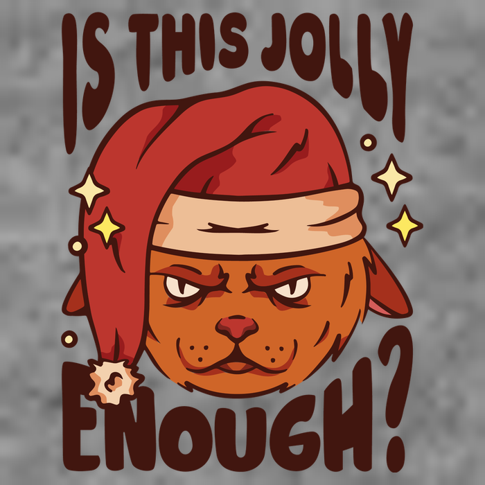 Is This Jolly Enough Anti Christmas T-Shirt