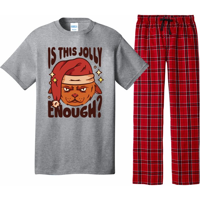 Is This Jolly Enough Anti Christmas Pajama Set