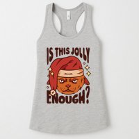 Is This Jolly Enough Anti Christmas Womens Tank Top