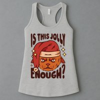 Is This Jolly Enough Anti Christmas Womens Tank Top