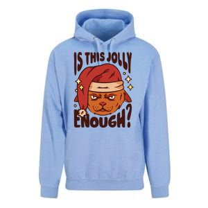 Is This Jolly Enough Anti Christmas Unisex Surf Hoodie