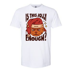 Is This Jolly Enough Anti Christmas Softstyle CVC T-Shirt