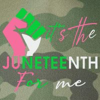 It's The Juneteenth aka For Me Freeish Since 1865 Legacy Tie Dye Trucker Hat