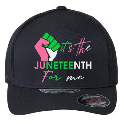 It's The Juneteenth aka For Me Freeish Since 1865 Flexfit Unipanel Trucker Cap