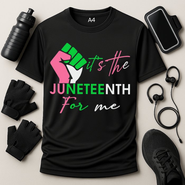 It's The Juneteenth aka For Me Freeish Since 1865 Performance Shirt