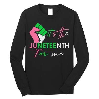 It's The Juneteenth aka For Me Freeish Since 1865 Long Sleeve Shirt