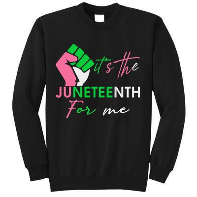 It's The Juneteenth aka For Me Freeish Since 1865 Sweatshirt