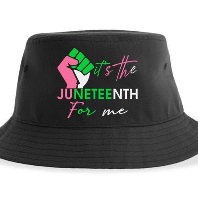 It's The Juneteenth aka For Me Freeish Since 1865 Sustainable Bucket Hat