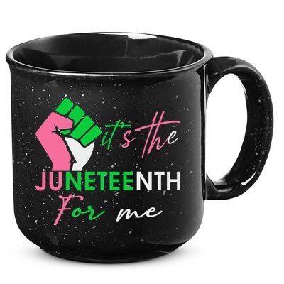 It's The Juneteenth aka For Me Freeish Since 1865 15oz Campfire Ceramic Mug