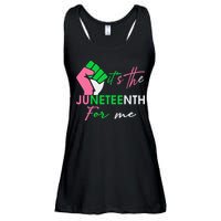 It's The Juneteenth aka For Me Freeish Since 1865 Ladies Essential Flowy Tank