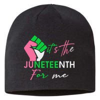 It's The Juneteenth aka For Me Freeish Since 1865 Sustainable Beanie
