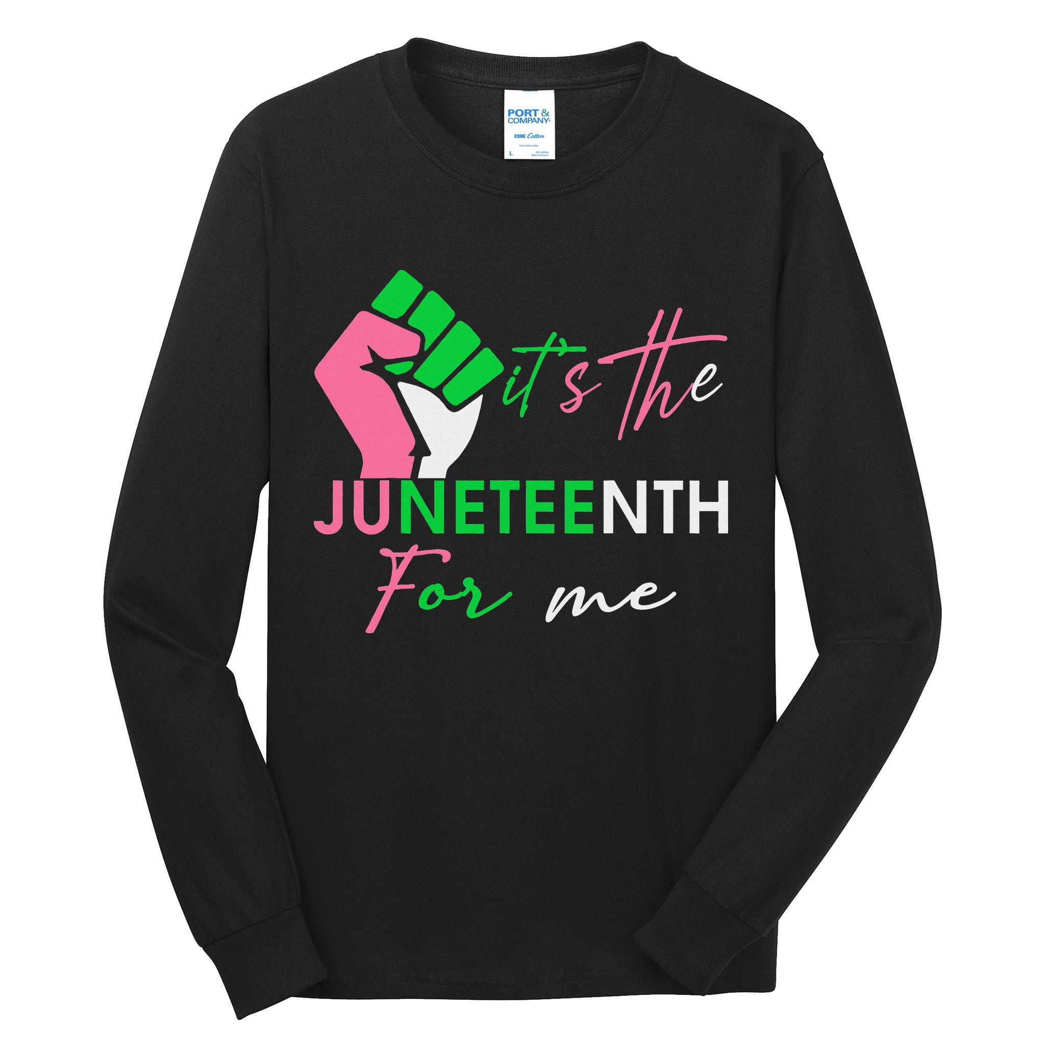 It's The Juneteenth aka For Me Freeish Since 1865 Tall Long Sleeve T-Shirt