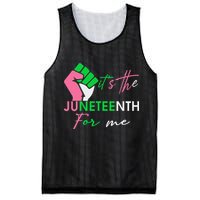 It's The Juneteenth aka For Me Freeish Since 1865 Mesh Reversible Basketball Jersey Tank