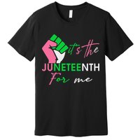 It's The Juneteenth aka For Me Freeish Since 1865 Premium T-Shirt