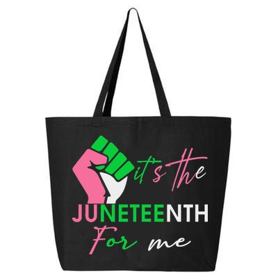 It's The Juneteenth aka For Me Freeish Since 1865 25L Jumbo Tote
