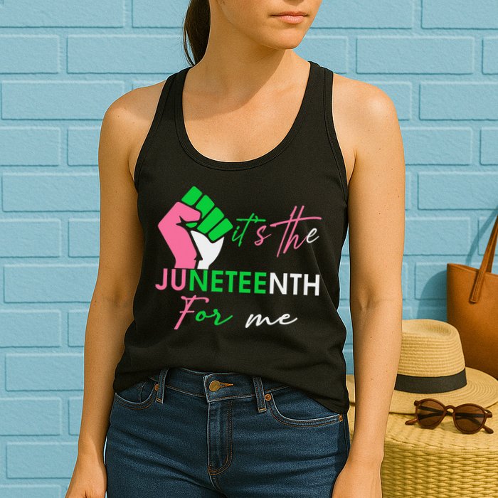 It's The Juneteenth aka For Me Freeish Since 1865 Womens Tank Top