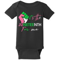 It's The Juneteenth aka For Me Freeish Since 1865 Baby Bodysuit