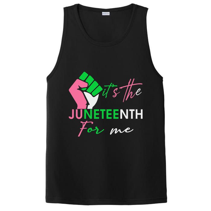 It's The Juneteenth aka For Me Freeish Since 1865 PosiCharge Competitor Tank