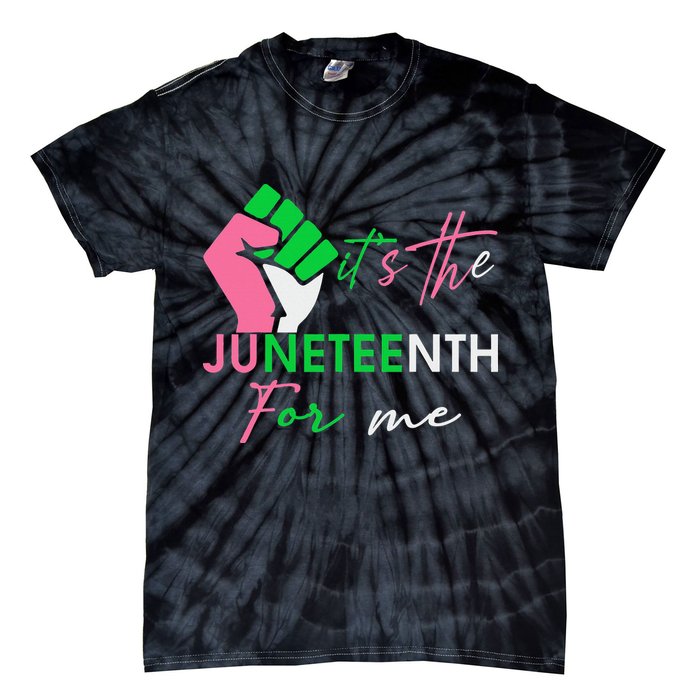 It's The Juneteenth aka For Me Freeish Since 1865 Tie-Dye T-Shirt