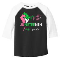 It's The Juneteenth aka For Me Freeish Since 1865 Toddler Fine Jersey T-Shirt