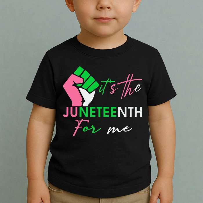 It's The Juneteenth aka For Me Freeish Since 1865 Toddler T-Shirt