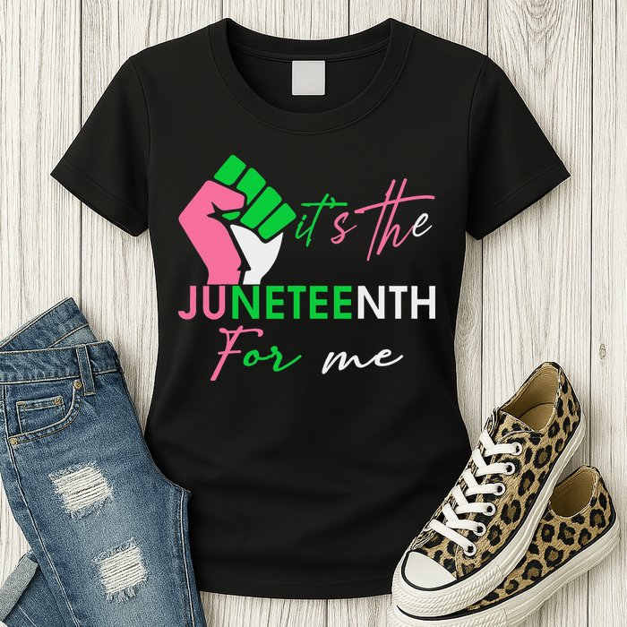 It's The Juneteenth aka For Me Freeish Since 1865 Womens T-Shirt