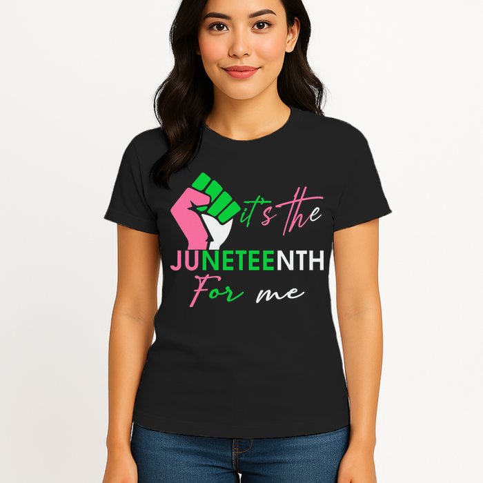 It's The Juneteenth aka For Me Freeish Since 1865 Womens T-Shirt
