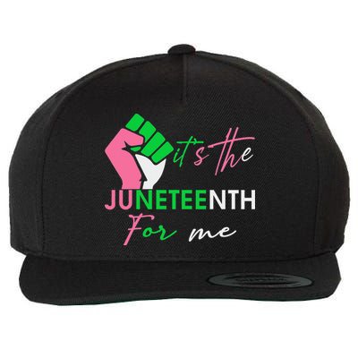 It's The Juneteenth aka For Me Freeish Since 1865 Wool Snapback Cap