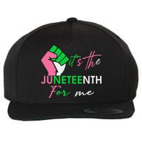 It's The Juneteenth aka For Me Freeish Since 1865 Wool Snapback Cap